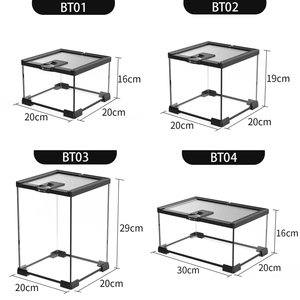 <strong>Reptile</strong> Glass Terrarium Kit Amphibian Tank Starter Kit Suitable For Small <strong>Reptile</strong> Geckos Lizard Chameleon Serpent Snake Aquarium - Product Image 6