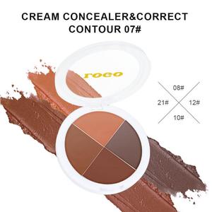 Bán buôn DIY 4 màu sắc che khuyết điểm không thấm nước Matte Kem chính xác khuôn mặt trang điểm Palette OEM DIY Màu sắc che khuyết điểm - Product Image 6