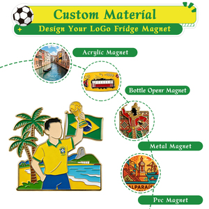 Magneti Personalizzati in Metallo per Frigorifero a Tema Calcio, Adesivi Decorativi per Frigo con Celebrità del Calcio, Regalo per Tifosi Sportivi, 21 Anni <span class=keywords><strong>di</strong></span> Esperienza <span class=keywords><strong>di</strong></span> Fabbrica - Product Image 3