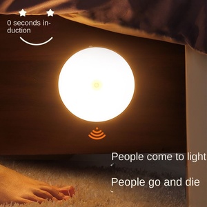Modern Intelligent LED Night <strong>Light</strong> Human Body Induction Bedside Corridor Entrance Toilet <strong>Light</strong> with Charging Battery Powered - Product Image 2