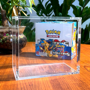 Boîte <span class=keywords><strong>de</strong></span> protection et d'exposition pour cartes Pokémon TCG en acrylique, vente en gros, promotion, pour la boîte <span class=keywords><strong>de</strong></span> boosters anglaise du jeu Pokémon <span class=keywords><strong>Base</strong></span> Set 1999 - Product Image 2