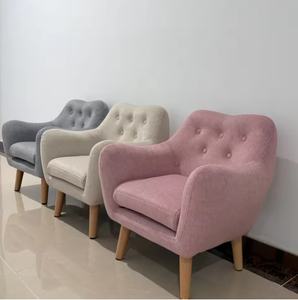 <strong>Kids</strong> Cloud <strong>Chair</strong> High Resilience Armchair Solid Wood Frame Single Sofa for Home Kindergarten Library - Product Image 6