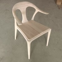 Chaise en bois de noyer noir d'Amérique du Nord et de frêne, avec joint mortaise et tenon, origine Shandong, mobilier de maison neuf