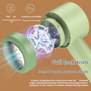 Tondeuse anti-bouloches rechargeable USB, pratique à transporter, appareil de rasage en plastique pour l'élimination des poils - Product Image 3