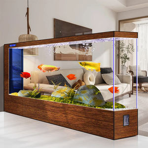 Extra Grote Vloer Staande <span class=keywords><strong>Aquarium</strong></span> Gigantisch <span class=keywords><strong>Aquarium</strong></span> Als Kamerverdeler Met Ultrahelder Glas Voor De Woonkamer - Product Image 2