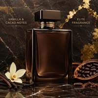 Cologne de luxe unisexe de haute qualité aux phéromones, parfum léger bleu clair pour homme, senteur fruitée longue durée, parfum en verre écologique à marque privée