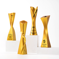 Trofeo de Resina Creativo Personalizado con Diseño a Medida para Eventos Anuales Corporativos, Reconocimiento a Empleados, Premios Conmemorativos