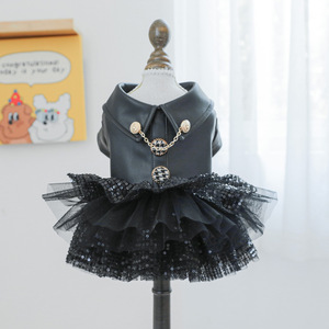 Luxury Design Pets Outfits Fashion <b>Clothes</b> Party Lace Pet Costume <b>Dog</b> Summer Dress - Product Image 4