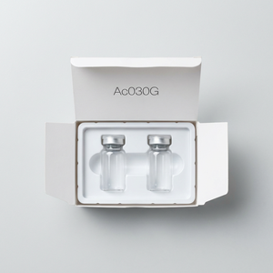 Boîte d'emballage magnétique rigide de luxe personnalisée pour 10 flacons de 2 ml et 5 ml, kit de stockage de sérum diagnostique de peptides de laboratoire - Product Image 6