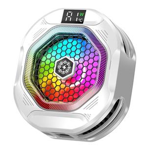 Refroidisseur de téléphone semi-conducteur 4 modes, magnétique/à clipser 2-en-1, ventilateur turbo silencieux, -9 ℃   Freezing, pour <span class=keywords><strong>iPhone</strong></span> <span class=keywords><strong>Android</strong></span> - Product Image 1