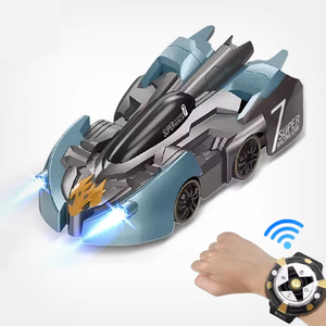 Coche de Acrobacias con Control Remoto de Rotación de 360 Grados, Juguete de Coche de Carreras con Control Remoto de <span class=keywords><strong>2.4</strong></span> <span class=keywords><strong>G</strong></span>, Coche de Escalada de Pared - Product Image 1