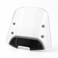Pare-brise de moto en polycarbonate acrylique, étanche, anti-UV, transparent, sur mesure, OEM, vente en gros Chine