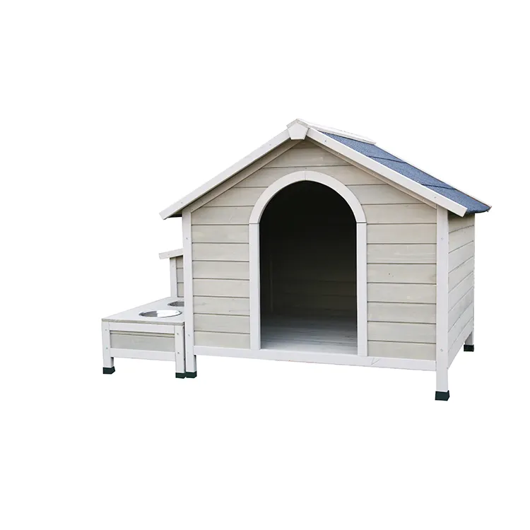 Outdoor Wood Pet Supplies Dogs Kennel Pet Houses Large Wooden Dog Cage House