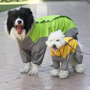Imperméable de haute qualité à quatre pattes pour animaux de compagnie, vêtements imperméables pour grands chiens - Product Image 6