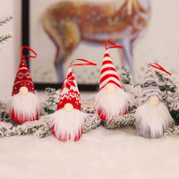 Poupées de noël décor arbre nouvel an ornement bonhomme de neige père noël poupée debout décoration joyeux noël
