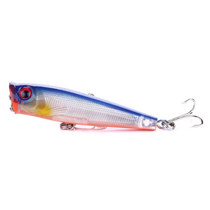 HENGJIA 6.5CM 6.6G-8 # <span class=keywords><strong>Leurre</strong></span> <span class=keywords><strong>Popper</strong></span> en gros pour la pêche en eau salée, <span class=keywords><strong>leurre</strong></span> <span class=keywords><strong>de</strong></span> <span class=keywords><strong>surface</strong></span> pour la pêche à la traîne - Product Image 4