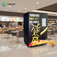 Distributeur automatique de frites, machine à frites entièrement automatique en 35 secondes, distributeur automatique de chips