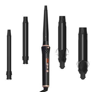 5 en 1 Fer À Friser Baguette Pinces Avec 5 Bigoudi Interchangeable Barils En Céramique Pour Tous Les Types De Cheveux/ - Product Image 6