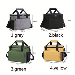 Sacs isothermes personnalisés avec logo, imperméables, en tissu Oxford, pour le transport manuel, pour la vente en gros, pour l'extérieur - Product Image 3