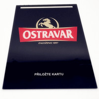 Panneaux en verre trempé en verre de couverture d'affichage à LED personnalisé