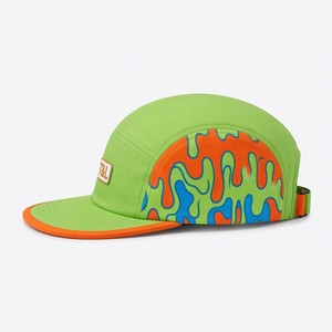 Casquette Trucker 5 Panneaux Ajustable en Cuir Végétalien et Toile, Imperméable, Protection Solaire Sportive, Commande en Gros OEM, Gorras - Product Image 4