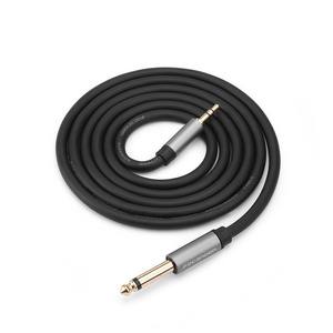 Câble Audio 6.5mm à 3.5mm pour guitare, ordinateur, téléphone, amplificateur, haut-parleur, adaptateur de mixage avec placage en or - Product Image 3