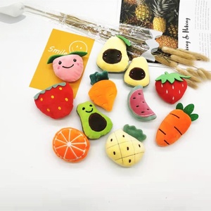 Fruit Shape Stuffed Pet Plush Catmint Toy Kitty Mint Molar Toy Cat <strong>Catnip</strong> Chew Toy Interactive Grinding Teeth Clean Pet Supplies - Product Image 4