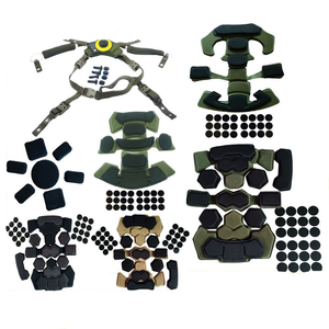 Système de <span class=keywords><strong>suspension</strong></span> de casque YF Safety avec sangle, coussinets intérieurs, support, sangle mentonnière M88, accessoires Fast Wendy Mich - Product Image 2