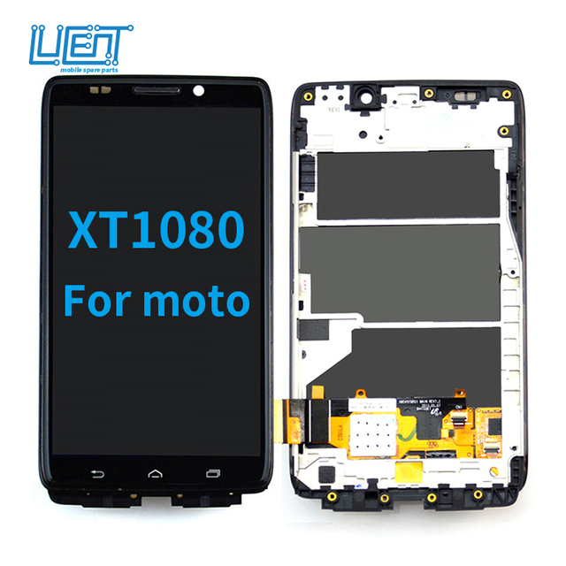 Original Front Clear Lens Mobile Phone Parts LCD Screen for Motorola Moto XT1080 Lcd Screen for Motorola Moto XT1080 Display