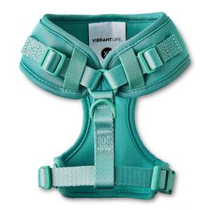 Vibrant Life Polyester & Spandex Adjustable Dog <b>Harness</b>, Blue, XS - Product Image 2