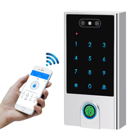 Cerradura Inteligente para Exteriores Resistente al Agua con Reconocimiento Facial, Control de Acceso sin Llave, Bluetooth, WIFI, Control Remoto, Huella Dactilar y RFID
