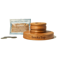 Kit de fumoir à cocktails SmokeTop, fumoir à chaminée pour cocktails, whisky, bourbon, kit de fumoir à whisky avec torche