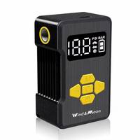 Pompe à vélo électrique mini 130g 130PSI en alliage de zinc sans fil pour gonflage rapide en 60 secondes