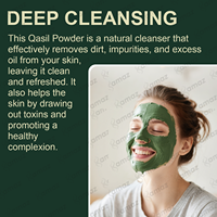 Poudre de Qasil en vrac naturelle et pure de qualité supérieure pour les soins de la peau