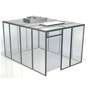 Progetto di camera bianca modulare portatile GMP personalizzazione Standard di classe ISO Air <span class=keywords><strong>Shower</strong></span> Clean Room Project - Product Image 3