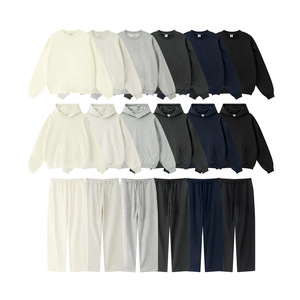 <span class=keywords><strong>Abbigliamento</strong></span> Casual da <span class=keywords><strong>uomo</strong></span> 360 grammi collezione autunno inverno americana alla moda Logo personalizzato Versatile tinta unita felpa in spugna - Product Image 1