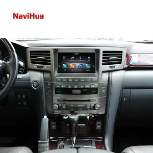NAVIHUA Per Lexus LX570 Android Autoradio Stereo Multimedia Touch Screen Auto GPS Sistema di Navigazione Intelligente Unità di Testa OEM Stile
