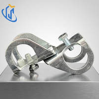 Connecteur de fixation structurelle UTT90 à 4 voies, acier au carbone électrogalvanisé, fixation longitudinale pour bâtiments commerciaux