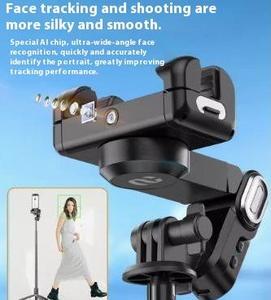 AI điện thoại thông minh ổn định chống rung theo dõi khuôn mặt 360 độ tự chụp vlog trực tiếp điều khiển từ xa máy ảnh kỹ thuật số - Product Image 4
