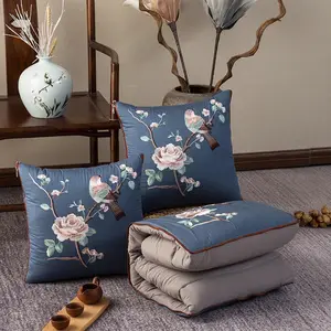 Amity New cinese stile etnico cuscino multifunzionale ricamato cuscino pieghevole cuscino cuscino pieghevole