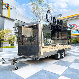 Certificat CE COC, chariot de nourriture mobile, remorque, camion de vente ambulante en plein air, camions de nourriture à vendre en Chine - Product Image 2