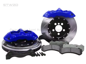 Kit d'étriers de frein en aluminium GT6 personnalisés en usine, pour jantes de course 18/19/20, double freinage puissant pour RENAULT MEGANE ESPACE - Product Image 6