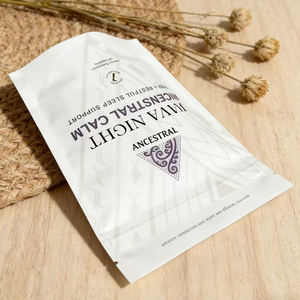 ถุงพิมพ์ลายตามสั่งแบบซิปล็อคสำหรับบรรจุภัณฑ์อาหาร บรรจุภัณฑ์ผงอาหารเสริม - Product Image 3