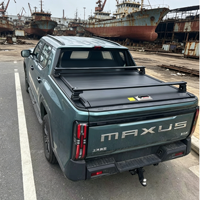 Promotion toute saison : Couvre-caisse de camionnette en aluminium électronique/manuel, anti-rouille, rétractable et enroulable pour Jeep Maxus Mu9 Eterron9