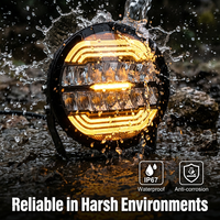 Phare de conduite LED Xenplus Série LW26 5" 7" 9" 140W 14000LM avec perles laser 5050 IP67, projecteur de faisceau puissant pour SUV, camion et 4x4 tout-terrain
