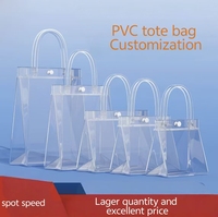 Großhandel Einweg-PVC Transparente Standbeutel Hochzeitsbonbon- und Rotwein-Geschenktüten Selbstklebende Verschlussbeutel für Kosmetikverpackungen