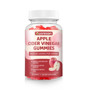 Gummies <span class=keywords><strong>de</strong></span> Vinaigre <span class=keywords><strong>de</strong></span> Cidre <span class=keywords><strong>de</strong></span> Pomme Aromatisées aux Fruits Ausreson OEM – Produits Capillaires Amincissants <span class=keywords><strong>de</strong></span> Haute Qualité - Product Image 1