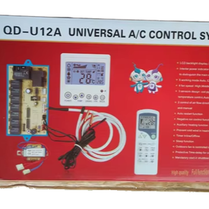 Carte de contrôle d'affichage de climatiseur de marque Qunda <span class=keywords><strong>QD</strong></span>-<span class=keywords><strong>U12A</strong></span> Système de contrôle universel de climatiseur - Product Image 1