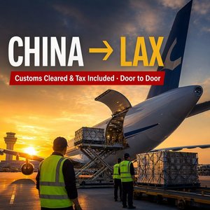 Fret aérien et express Chine-<span class=keywords><strong>LAX</strong></span> pour marchandises générales DAP porte-à-porte vers les États-Unis 3-5 jours Validité du prix 202607 - Product Image 1