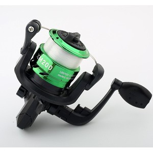 Spinning Reel 200 Type Plastic Fishing Reel With Line Sea Fishing Rod Set Cross Border Small Fishing Reel - Product Image 2